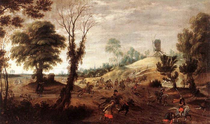 Meulener, Pieter Cavalry Skirmish